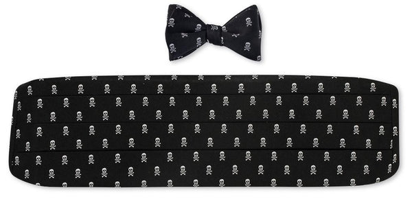 silk bow tie and cummerbund sets