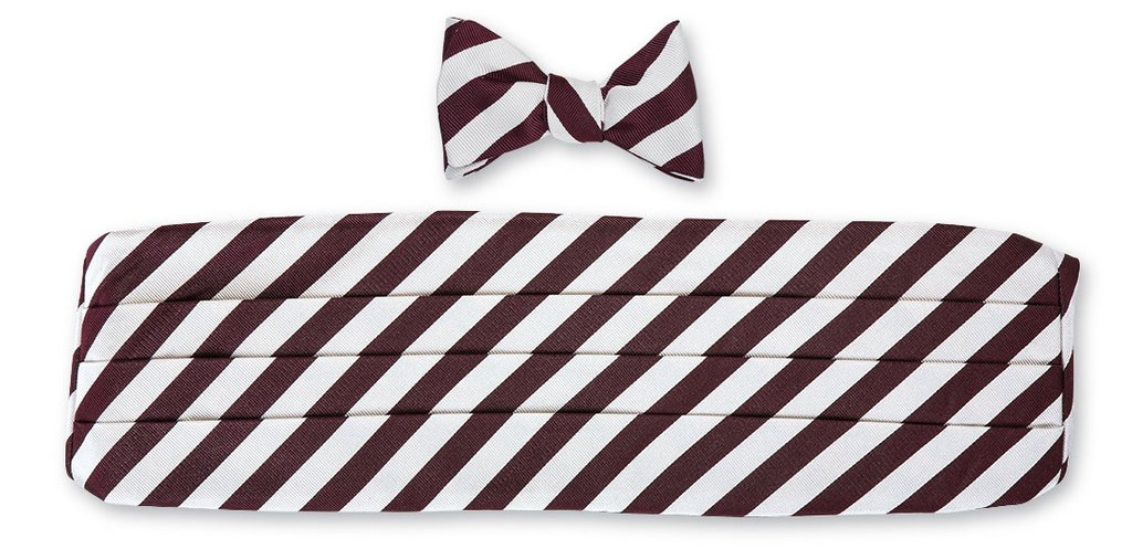 bulldogs cummerbund set