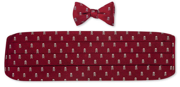 silk bow tie and cummerbund sets