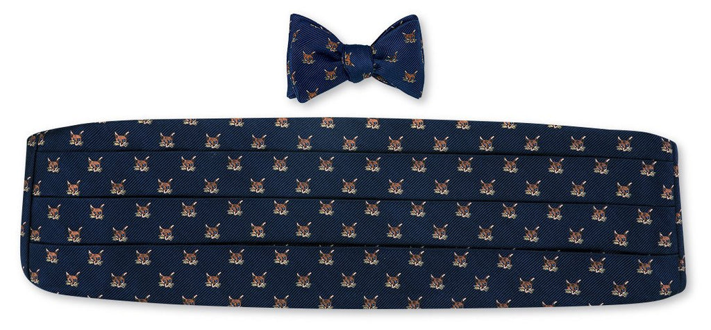 bow tie and cummerbund sets