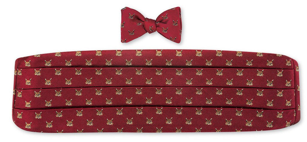 bow tie and cummerbund sets