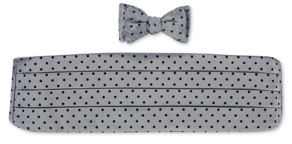 bow tie and cummerbund sets