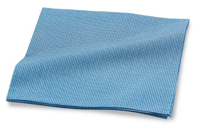 blue pocket square