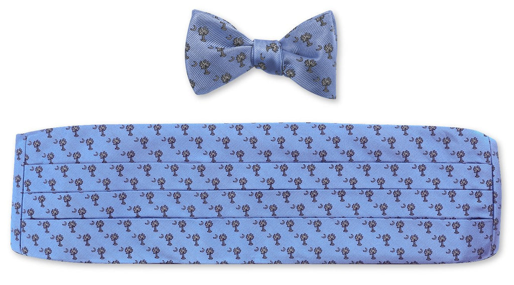 silk bow tie and cummerbund sets