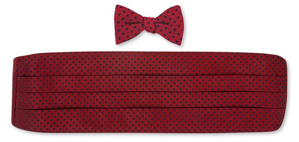 bow tie and cummerbund sets
