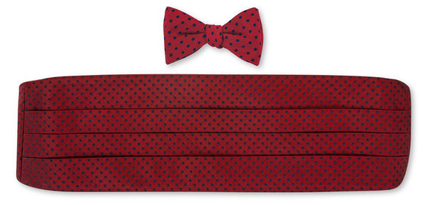 bow tie and cummerbund sets