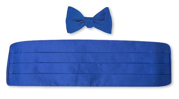 silk bow tie and cummerbund sets