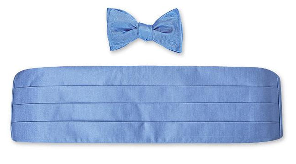 silk bow tie and cummerbund sets