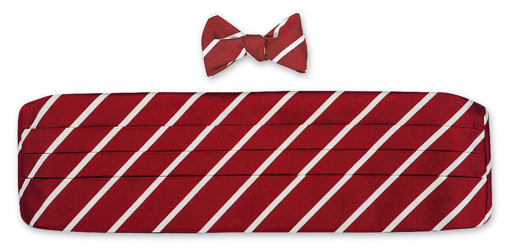 bow tie and cummerbund sets