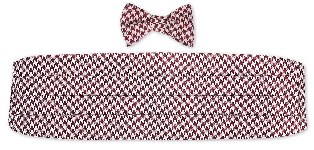 silk bow tie and cummerbund sets