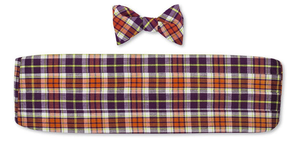 bow tie and cummerbund sets