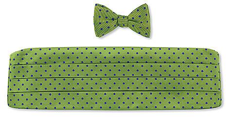 bow tie and cummerbund sets