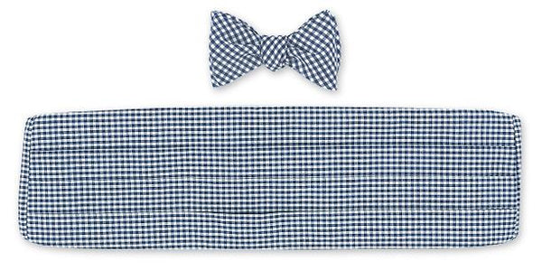 cotton bow tie and cummerbund sets