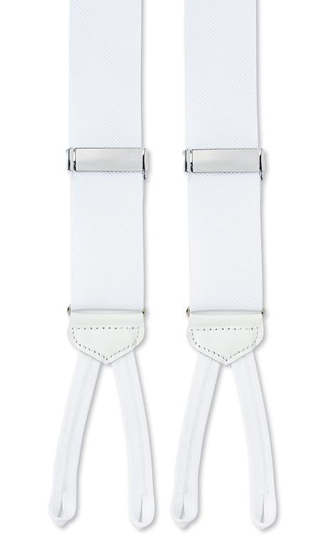 white suspenders