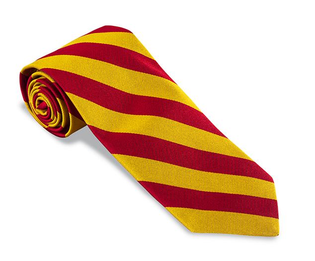 striped necktie