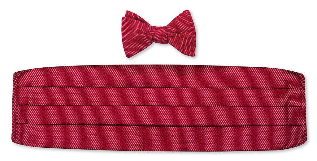 bow tie and cummerbund sets