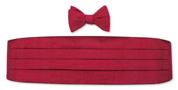 bow tie and cummerbund sets