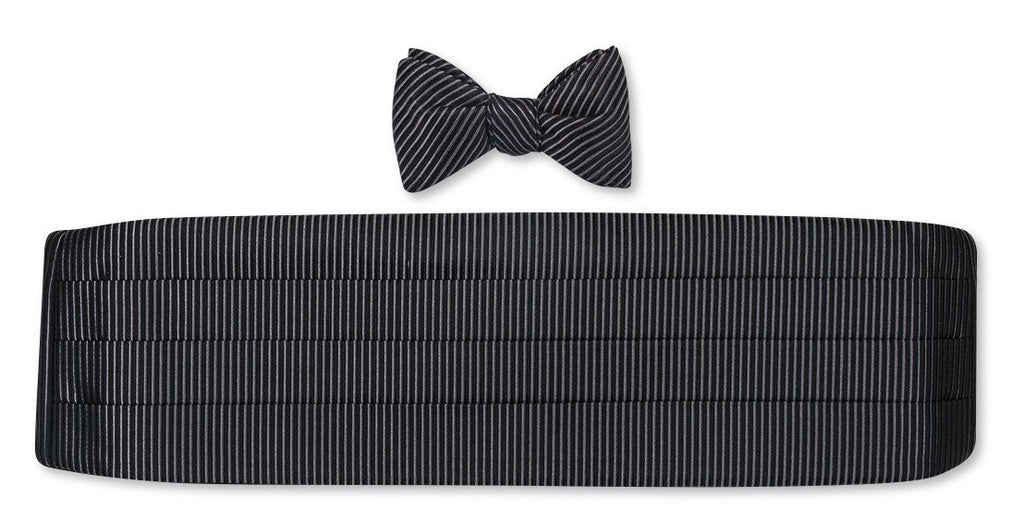 bow tie and cummerbund sets
