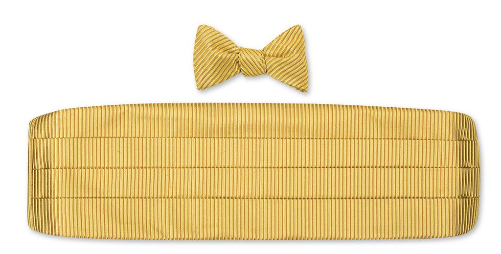 bow tie and cummerbund sets
