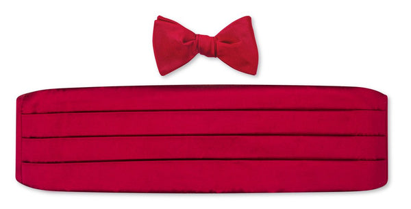 bow tie and cummerbund sets
