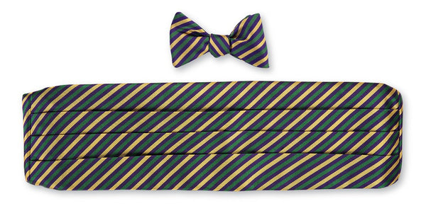 mardi gras cummerbund set