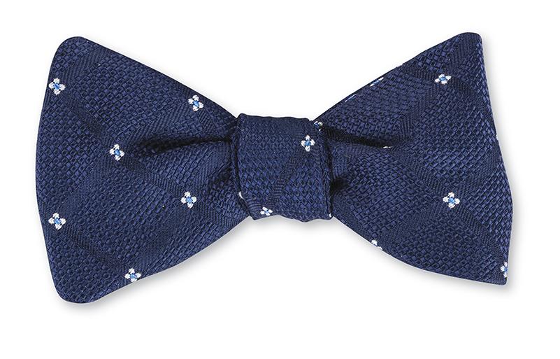 navy bow ties