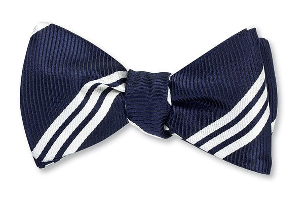 blue bow tie