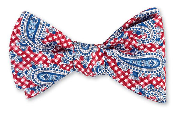 paisley bow tie