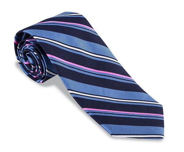blue necktie