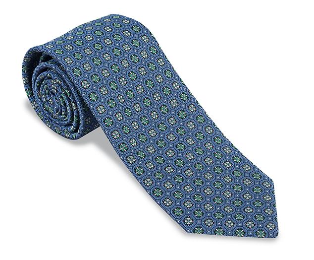 blue necktie