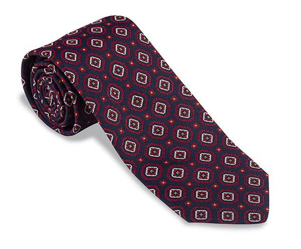 navy necktie