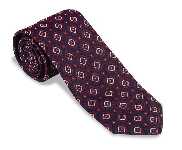 navy necktie