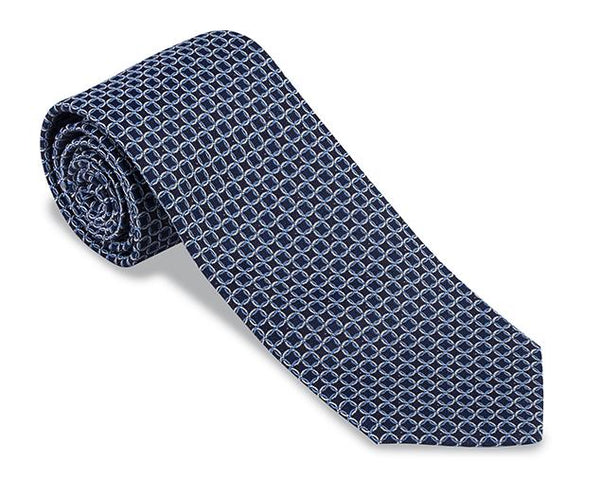 navy necktie