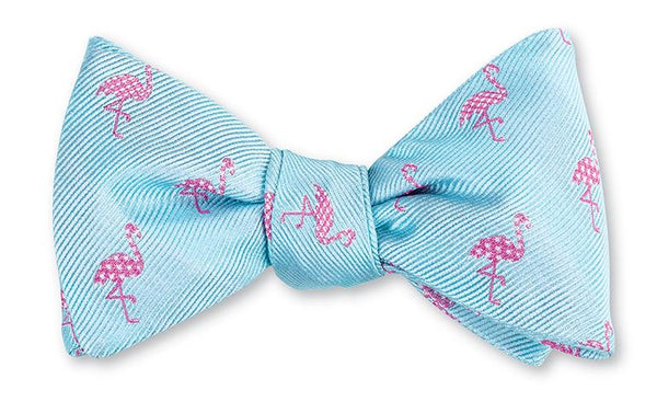 flamingo bow tie