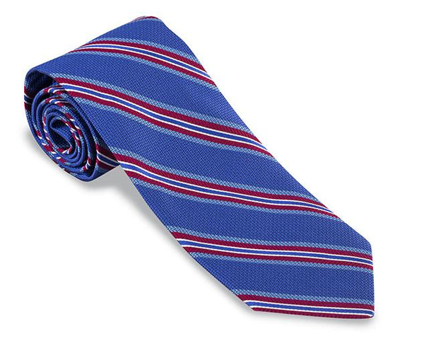 blue necktie