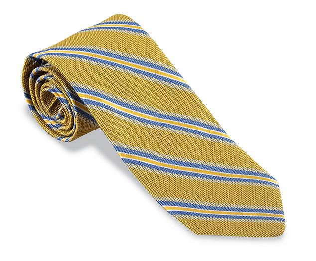 yellow necktie