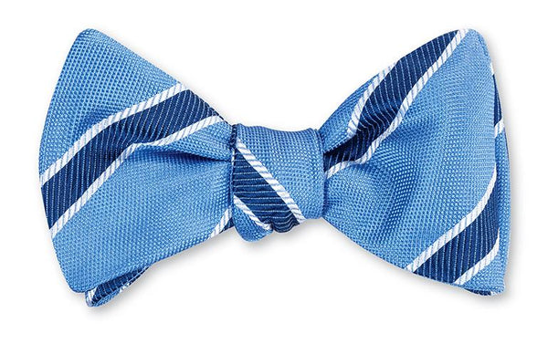 blue bow tie