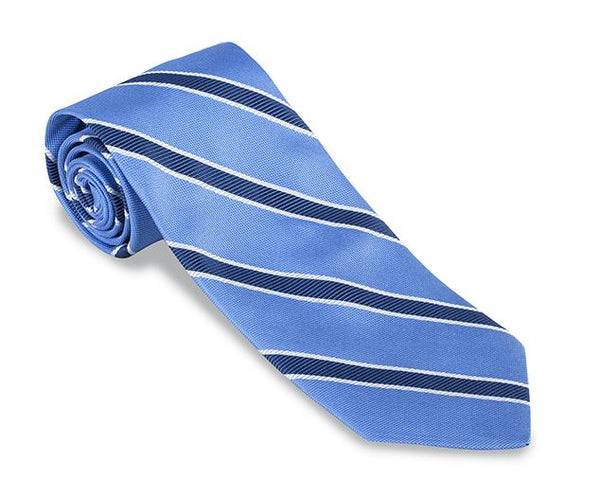 blue necktie