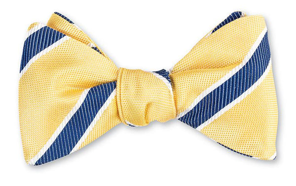 yellow bow tie
