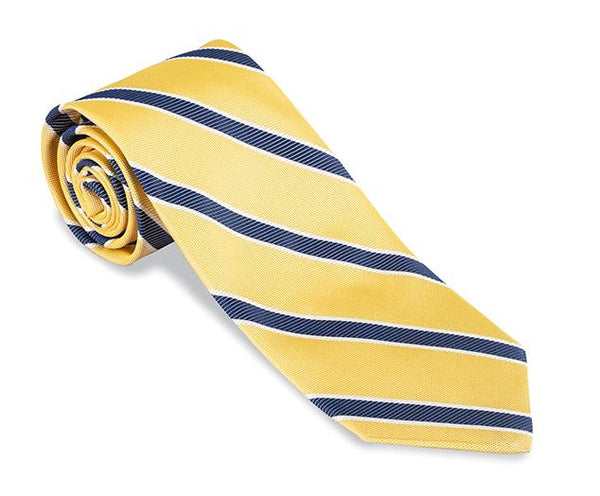 yellow necktie