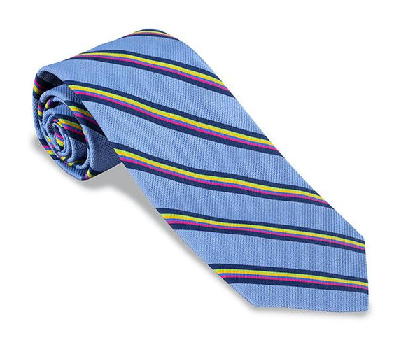 blue necktie