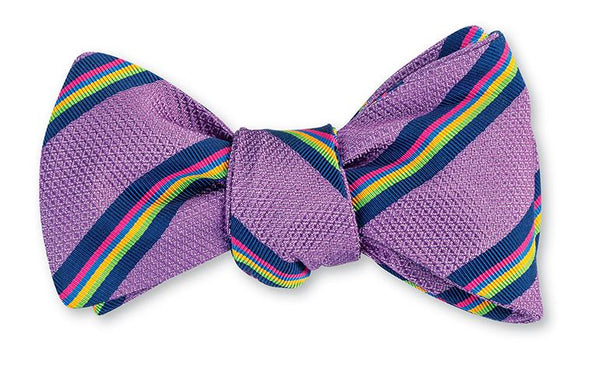 stripe bow tie