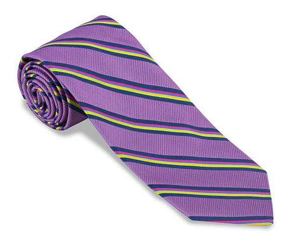 striped necktie
