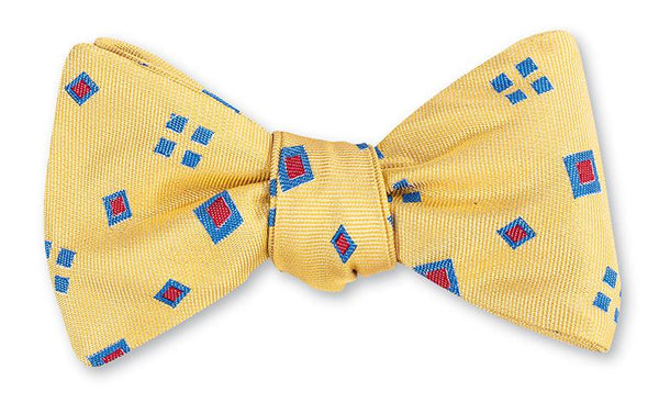 yellow bow tie