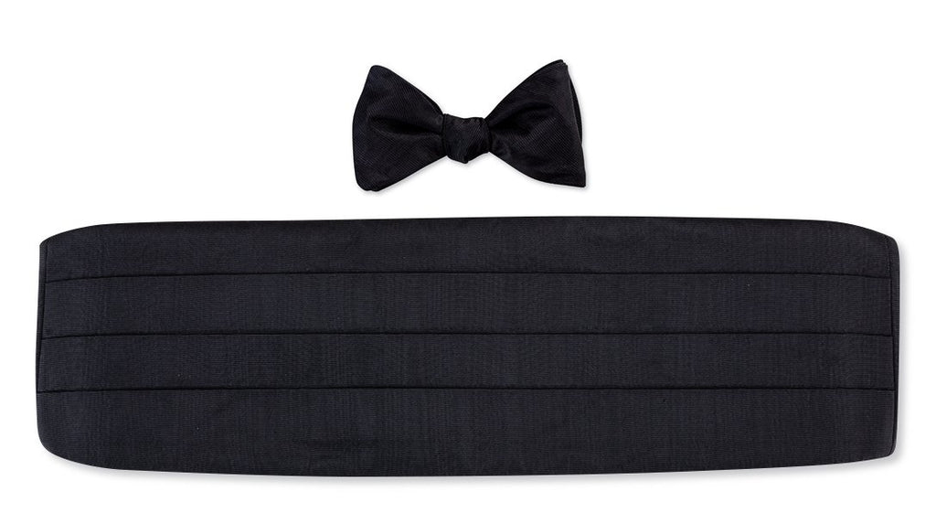 formal cummerbund set