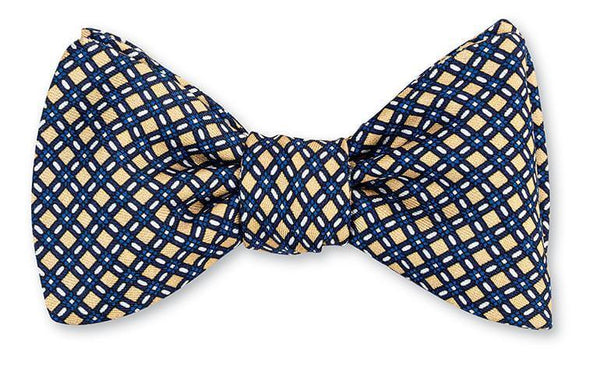 yellow bow tie