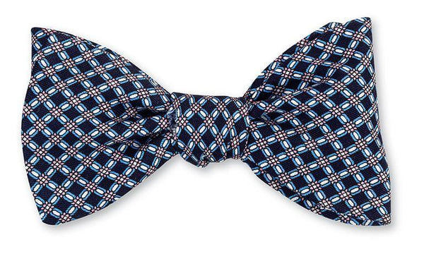 navy bow tie