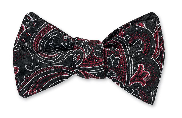 paisley bow tie