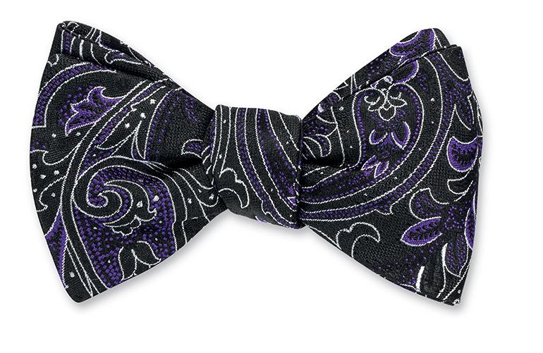 paisley bow tie