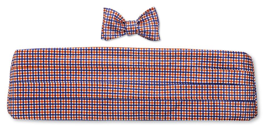 clemson cummerbund set